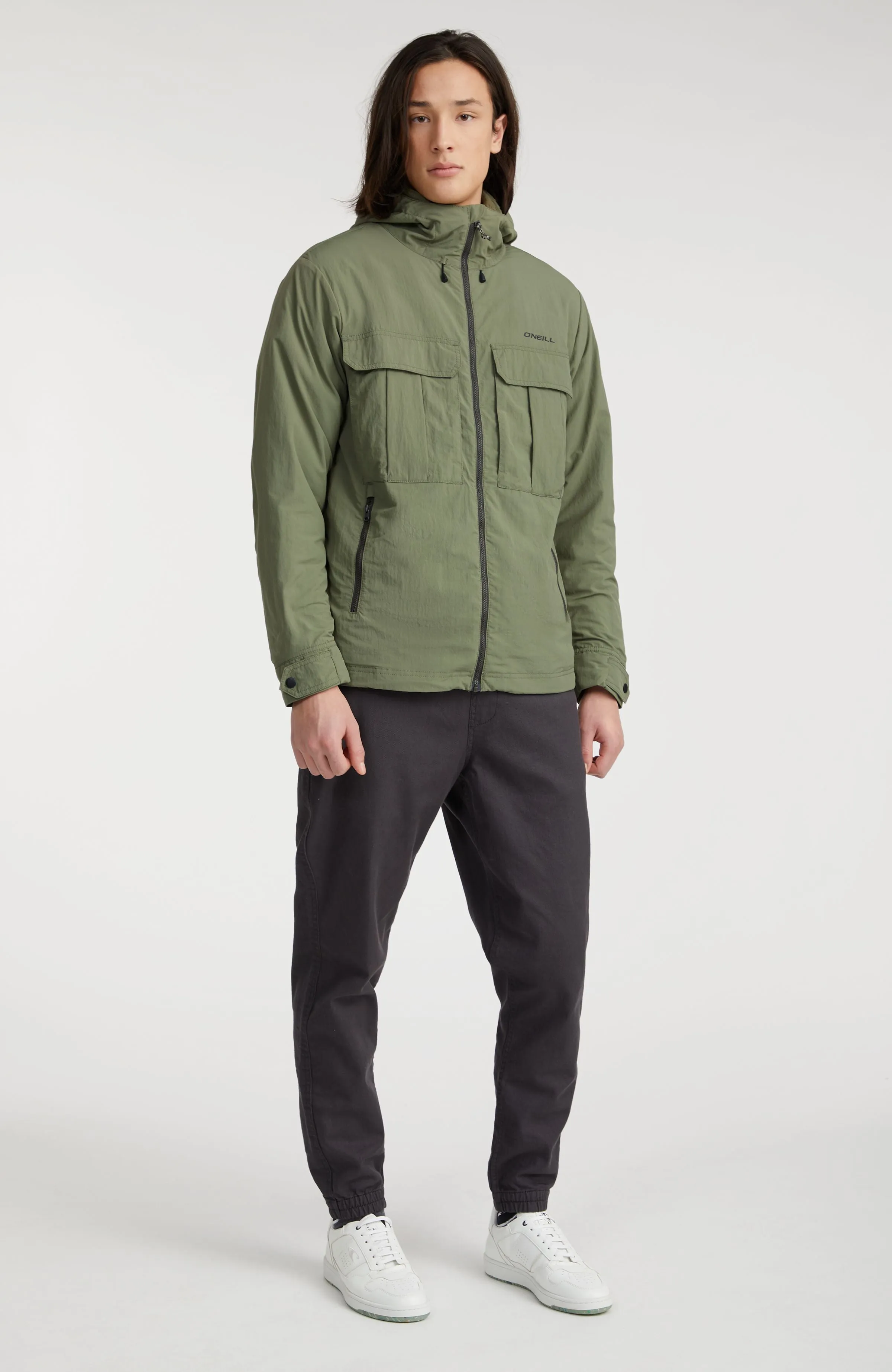 O'Neill TRVLR Series Track Jacket | Deep Lichen Green