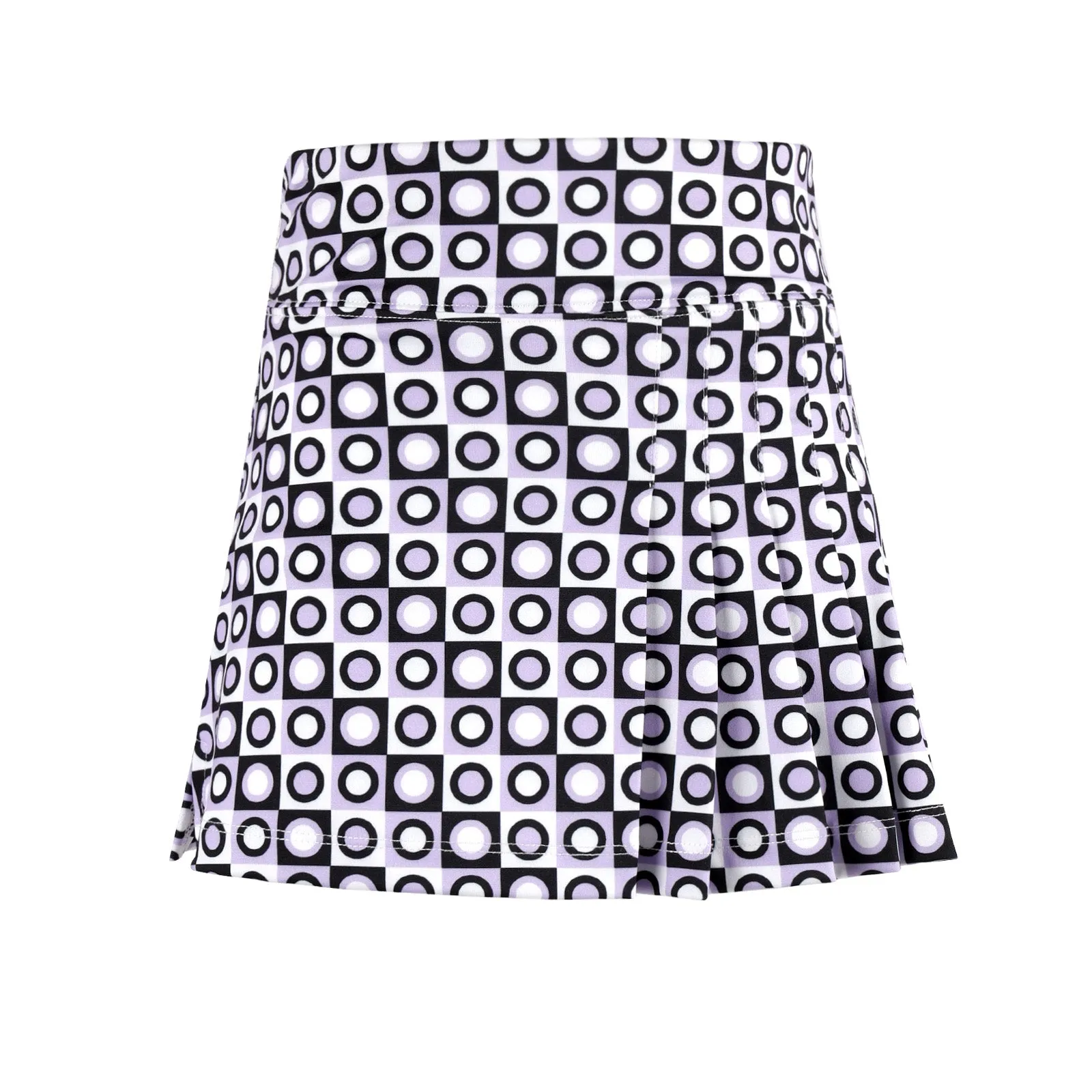 #Pansies in Paris Mod Dot Skirt