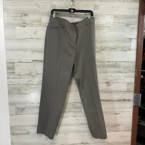 Pants Dress By Apt 9 In Grey, Size: 16