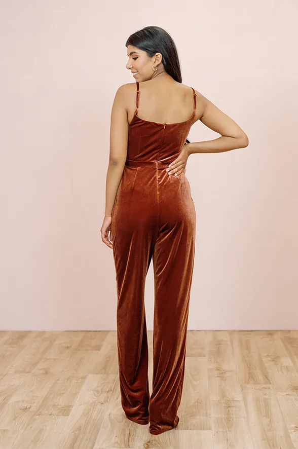 Parker Velvet Jumpsuit | Made To Order