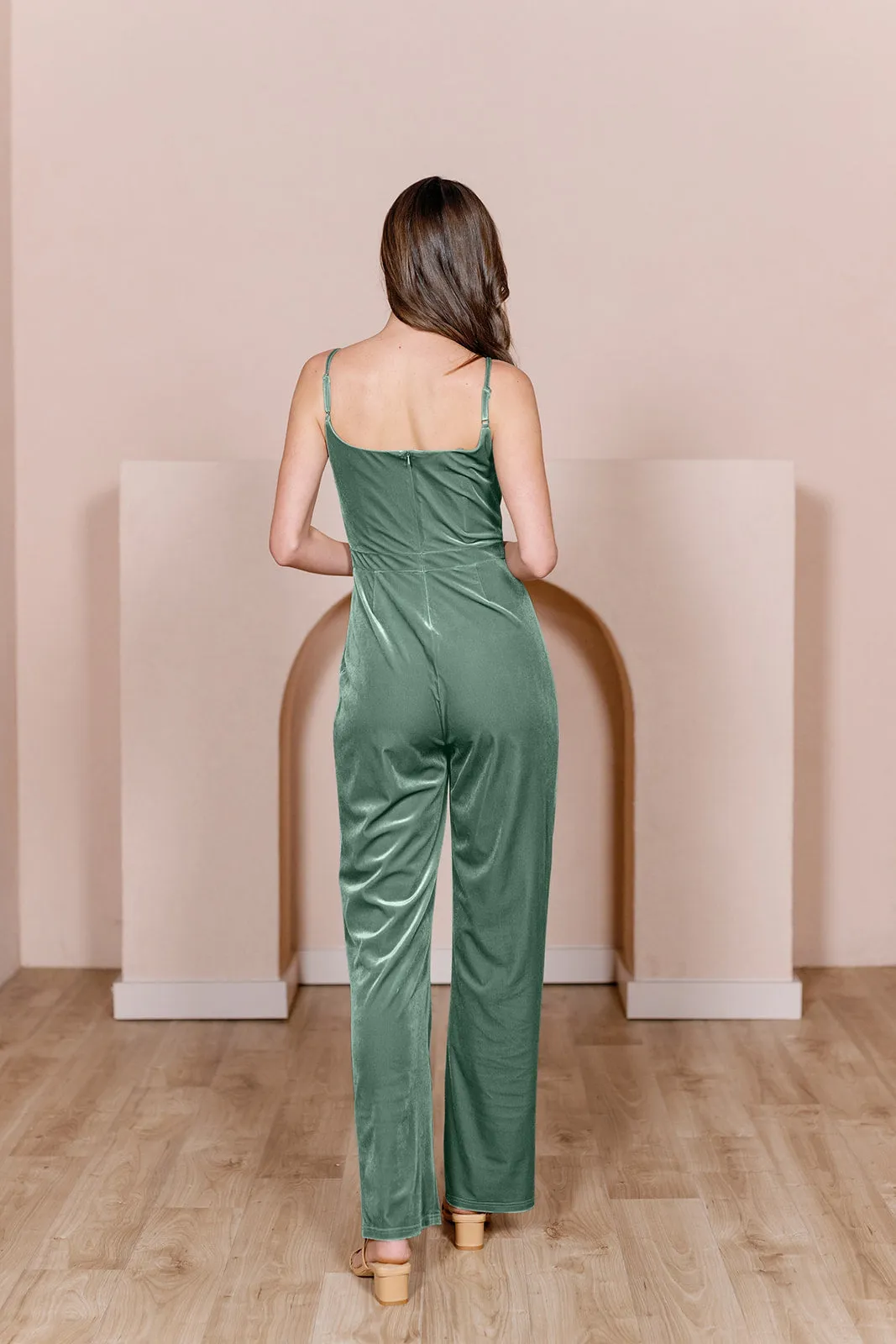 Parker Velvet Jumpsuit | Made To Order