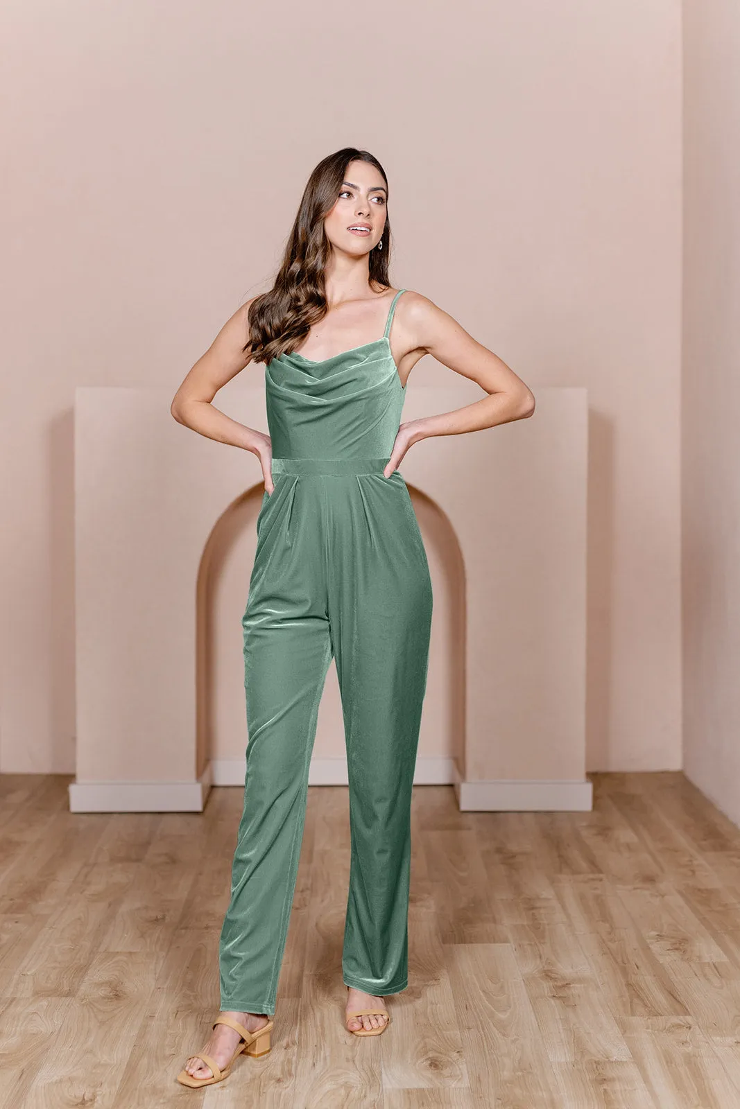 Parker Velvet Jumpsuit | Made To Order