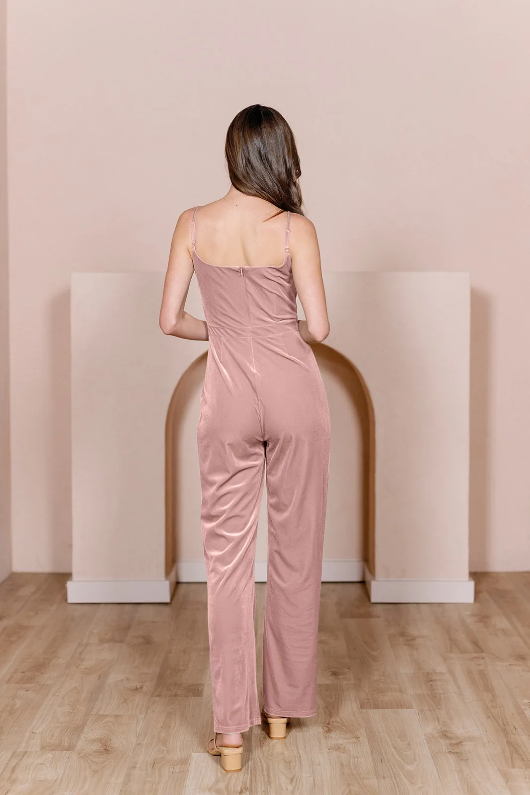 Parker Velvet Jumpsuit | Made To Order