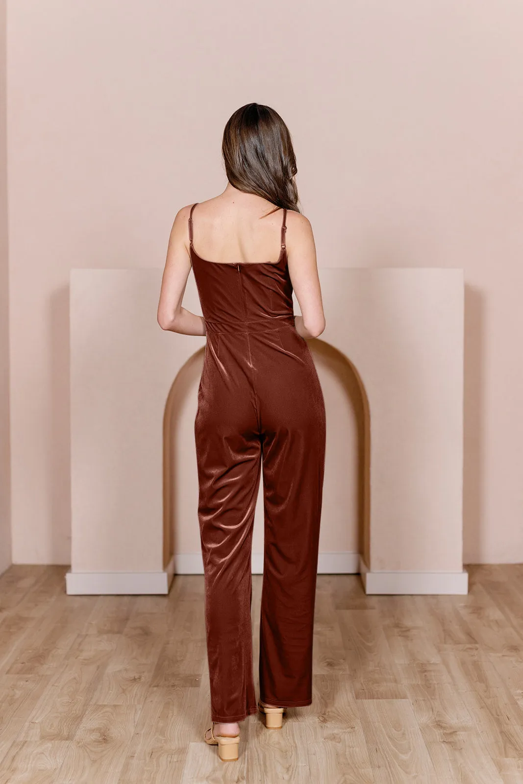 Parker Velvet Jumpsuit | Made To Order