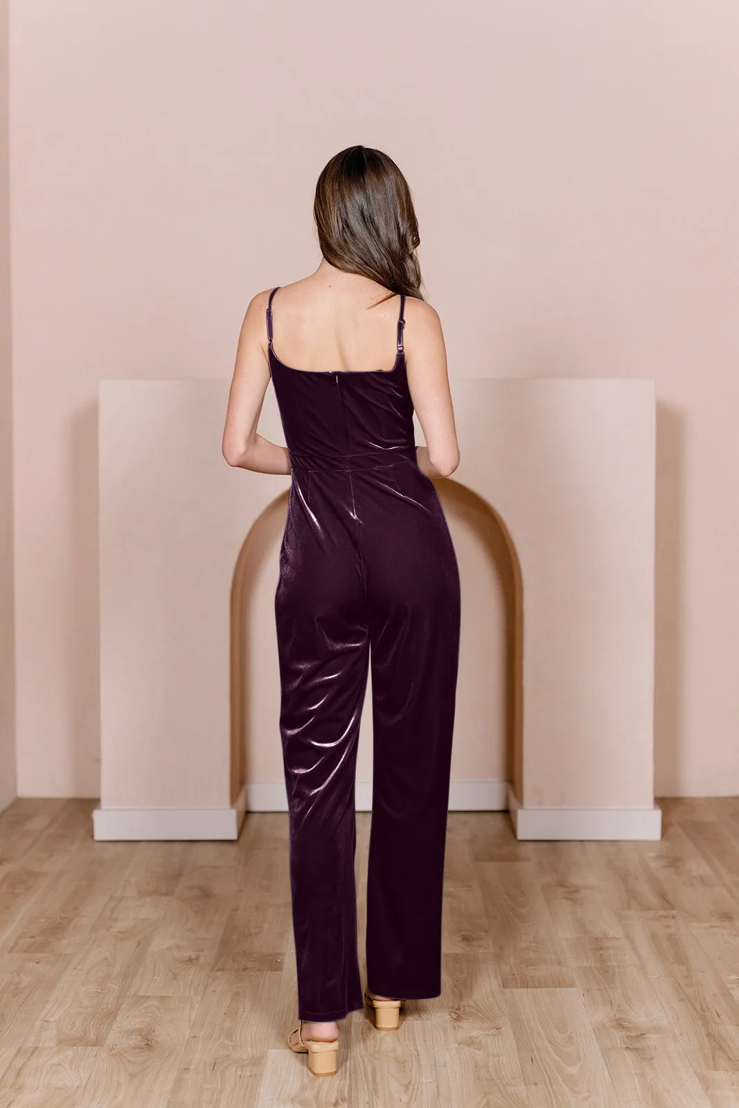 Parker Velvet Jumpsuit | Made To Order