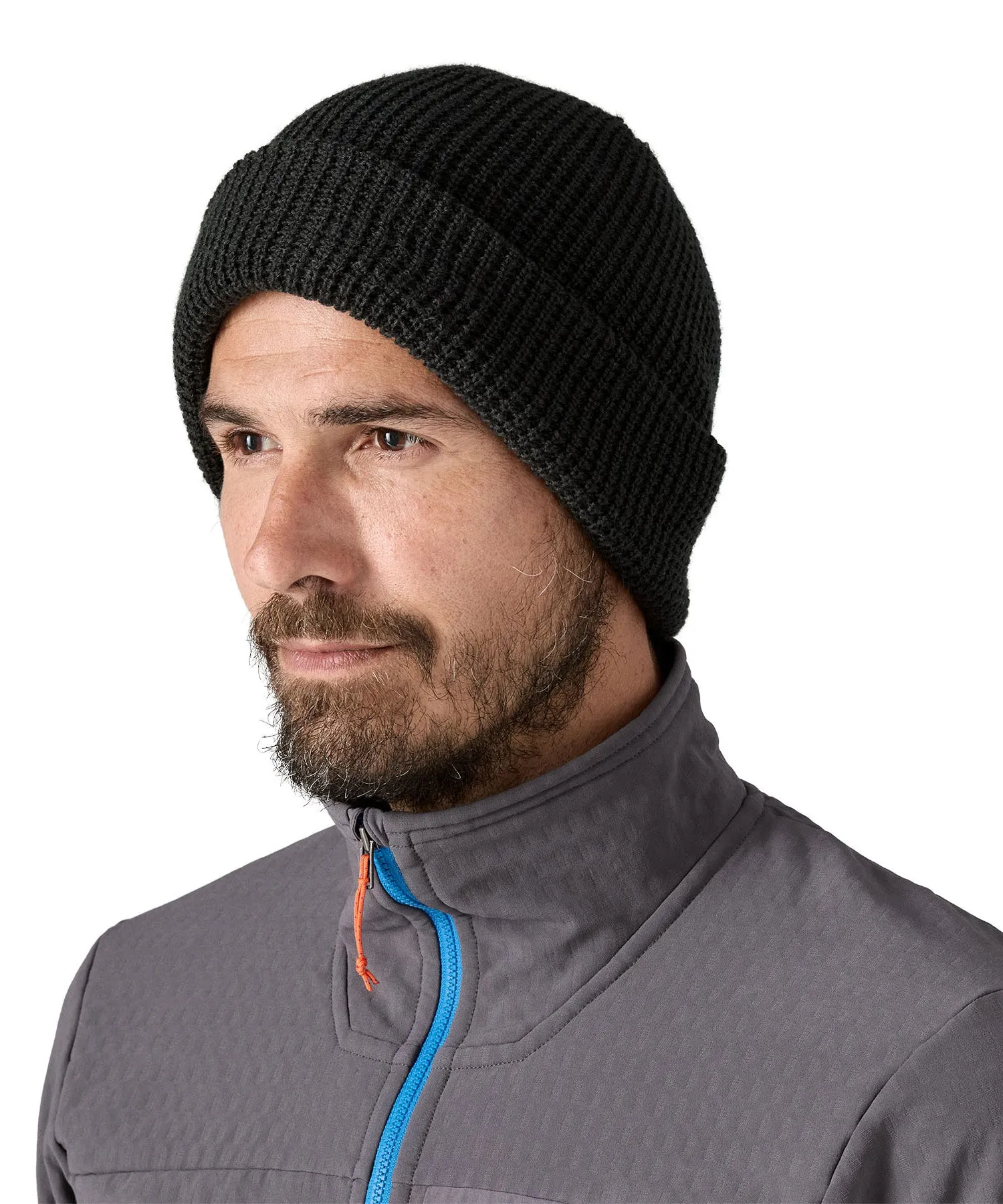 Patagonia Adult SnowDrifter Beanie - Black