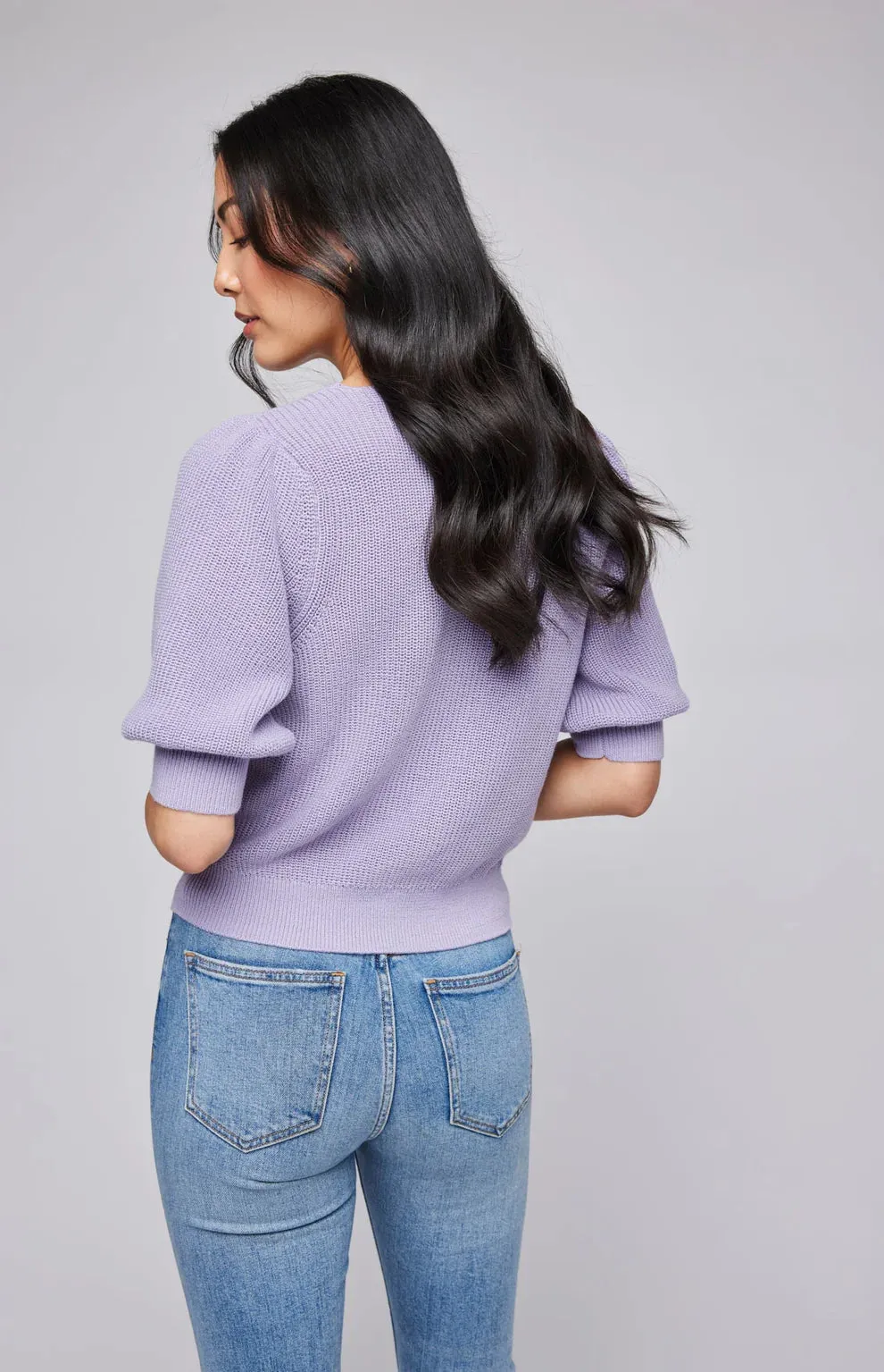 Phoebe Pullover Sweater-Orchid