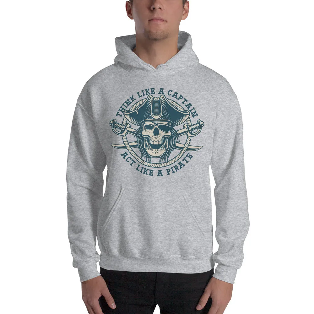 Pirate Skull Men's Hoodie