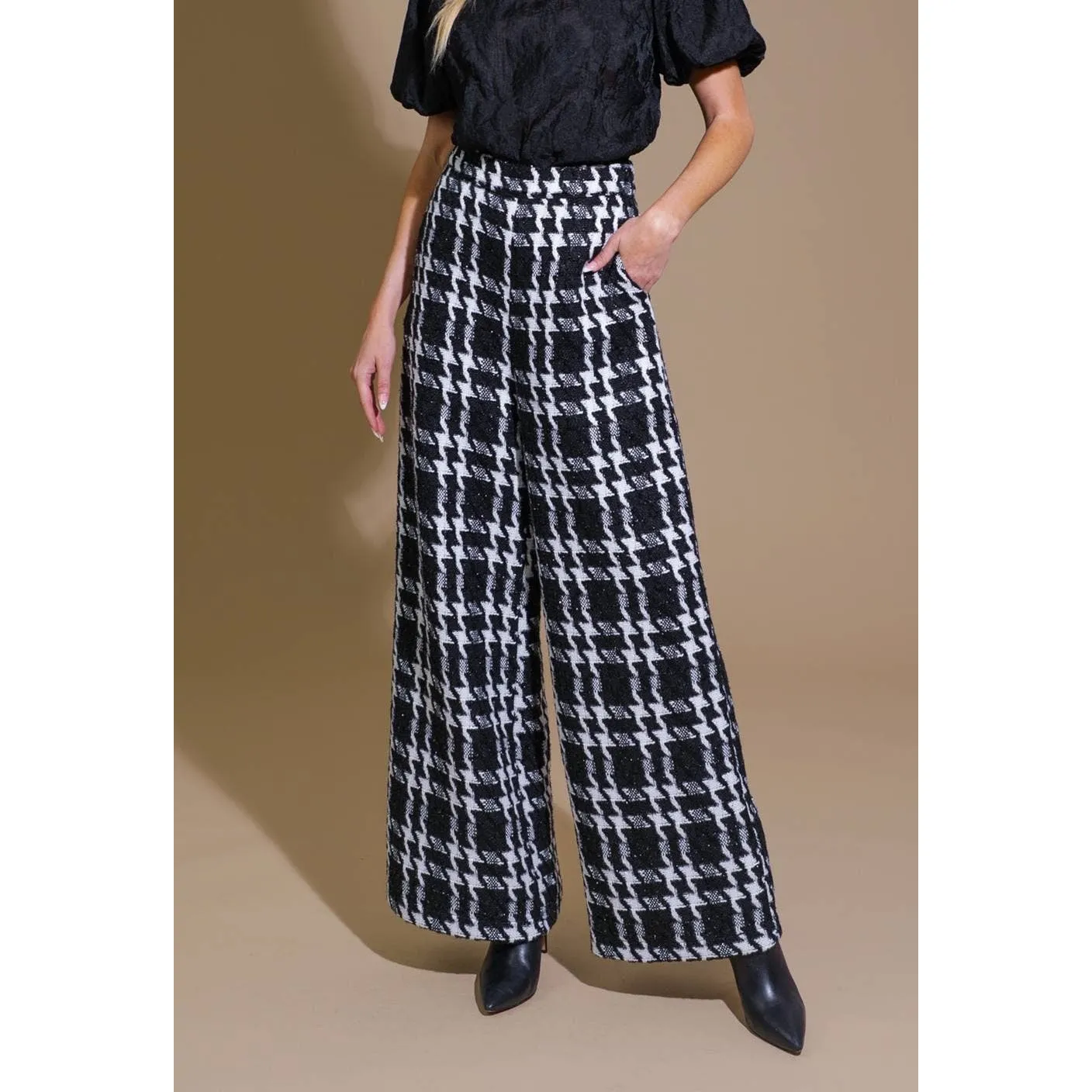 Plaid Parade Wide Leg Plaid Pants