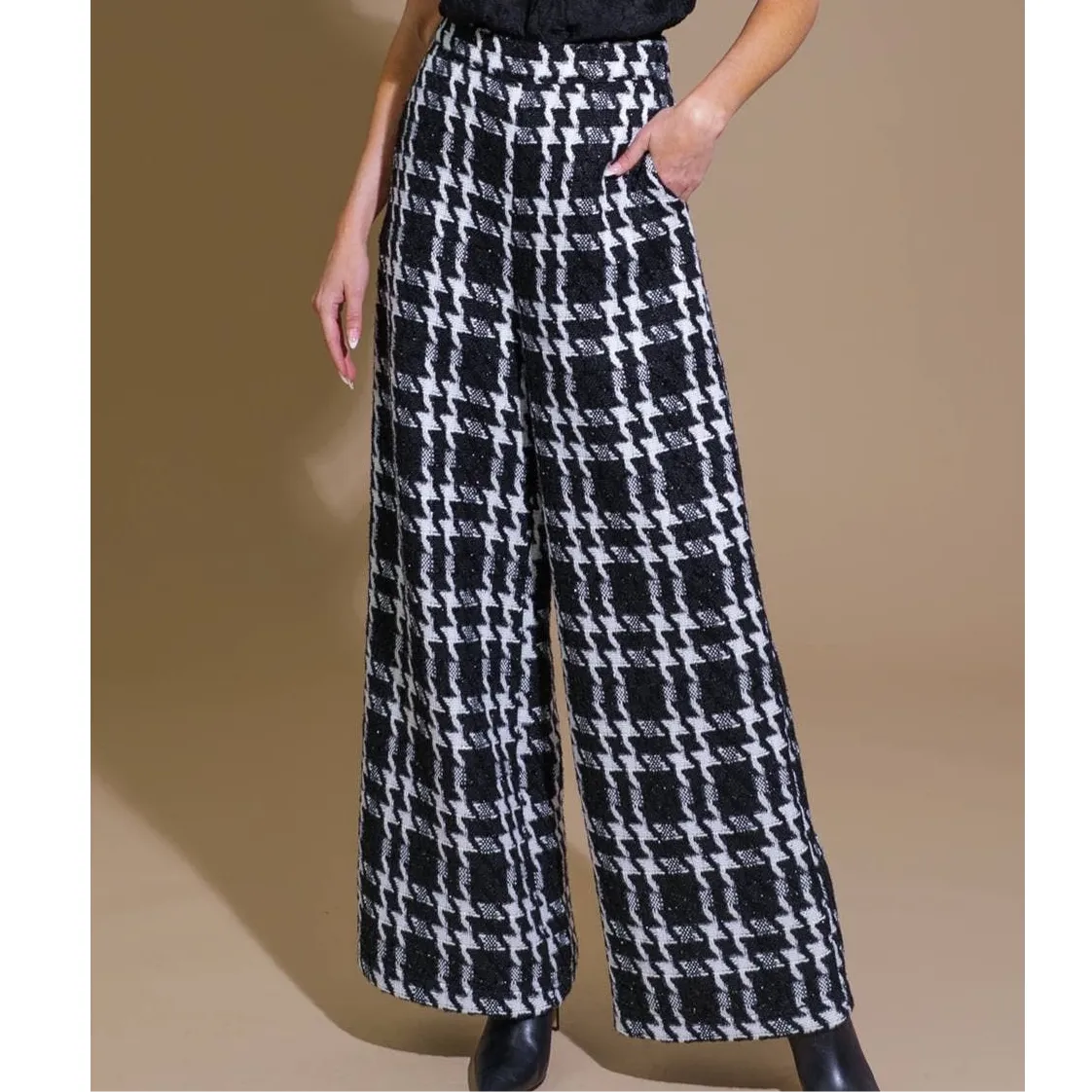 Plaid Parade Wide Leg Plaid Pants