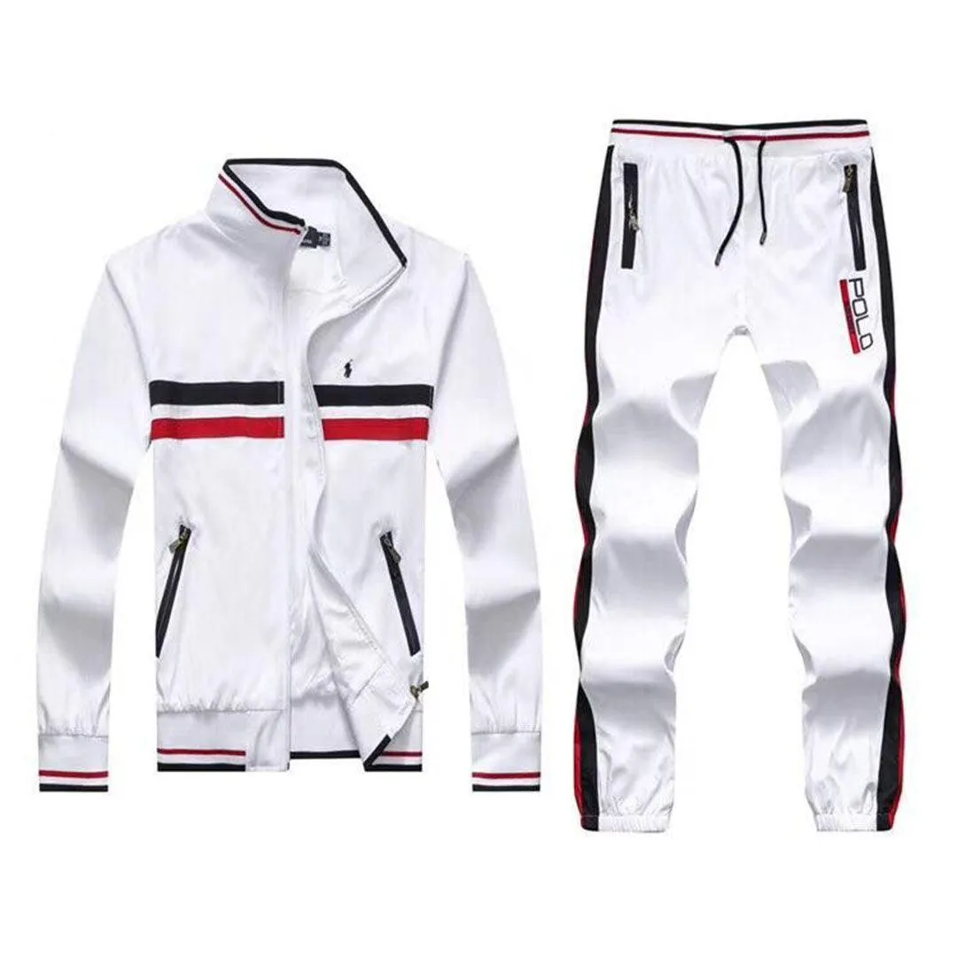 PRL Fashionable POLO Track Suit- White