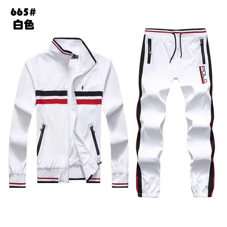 PRL Fashionable POLO Track Suit- White