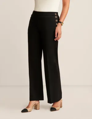 Pull On Sailor Wide Leg Pant