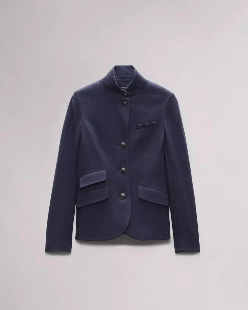 Rag & Bone - Slade Cropped Blazer in navy