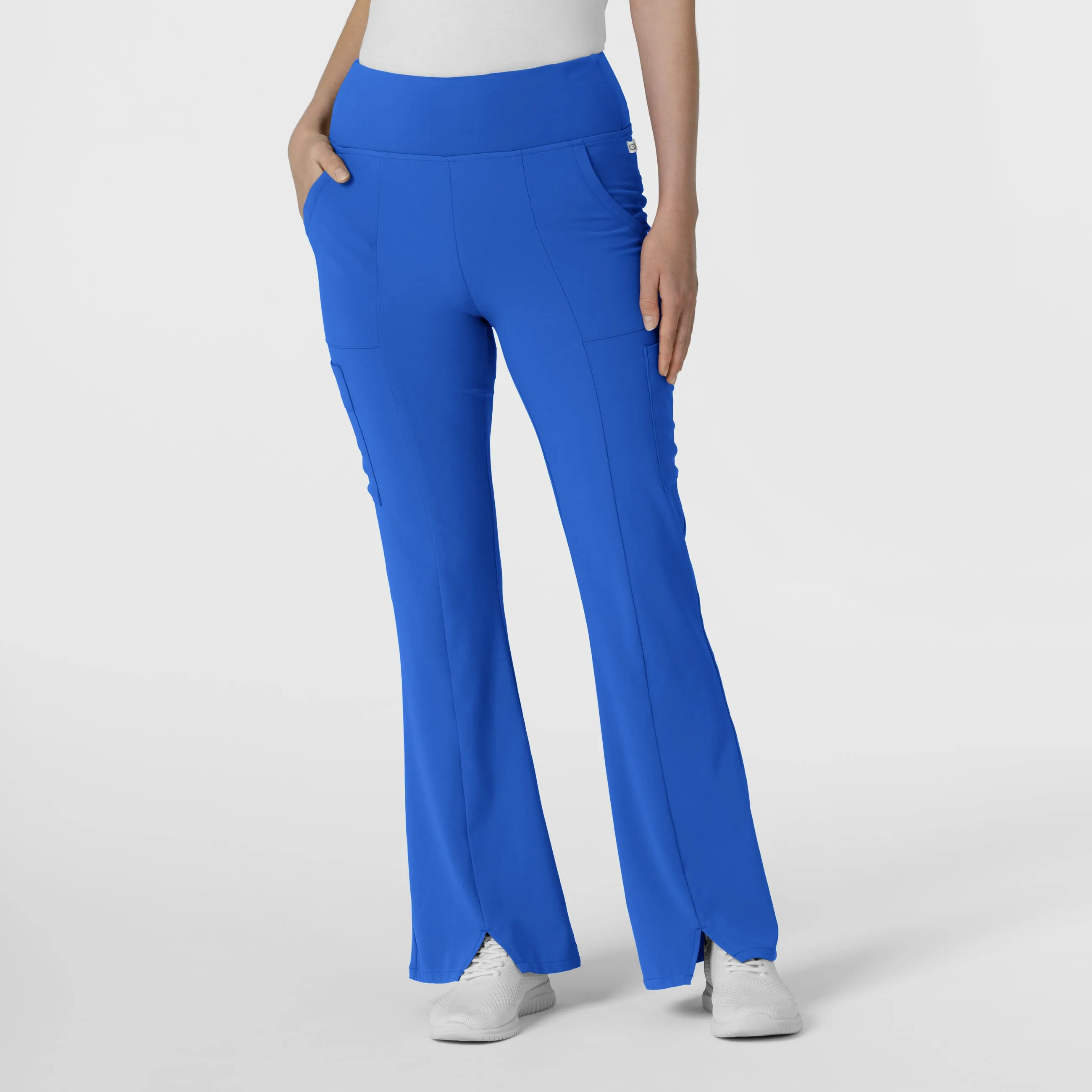 RENEW Women's Cargo Flare Scrub Pant - Royal