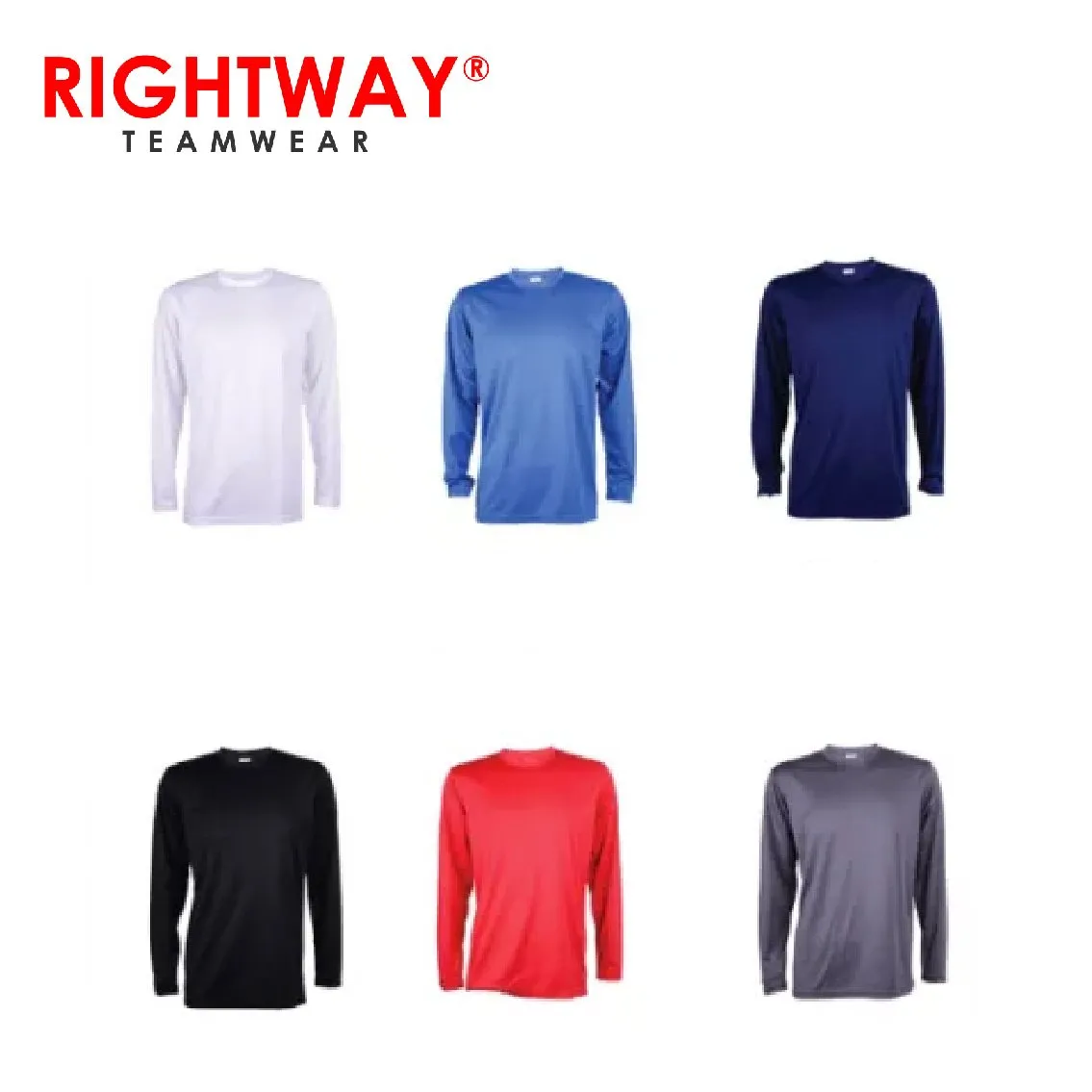 Rightway QDL54 Basic Long Sleeve T-Shirt