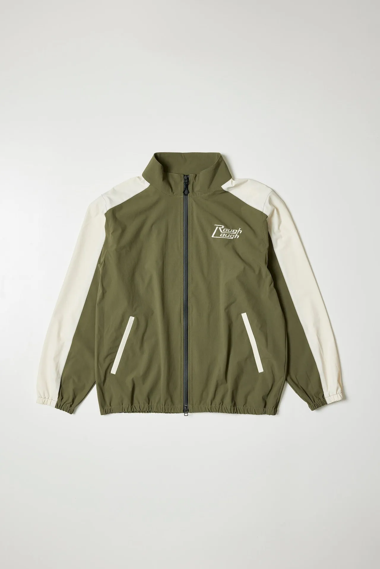 RIPSTOP COLOR SCHEME TRACK JACKET Khaki