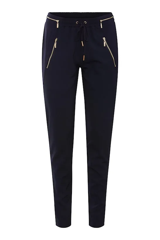 Rue De Femme Columbine Trousers Black or Navy 999 5328