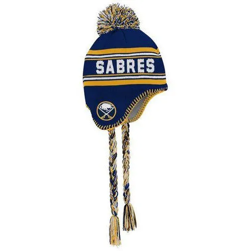 Sabres Yth Tassel Knit Winter Hat