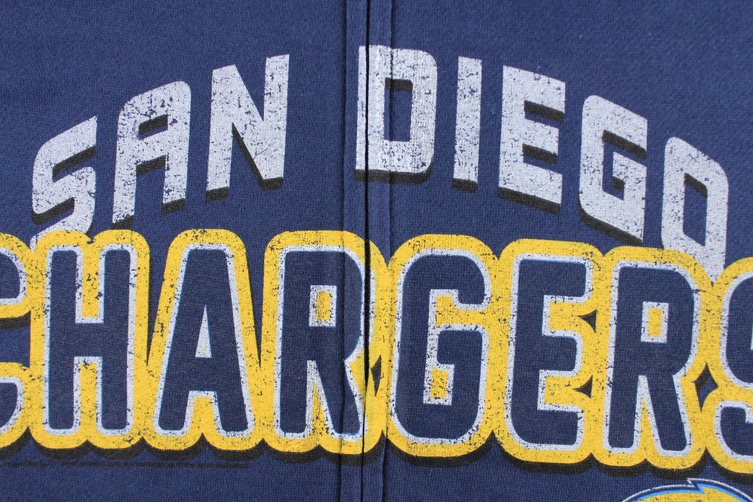 San Diego Chargers NFL Football Men's In The Pocket Zip Fleece Hoodie, Navy