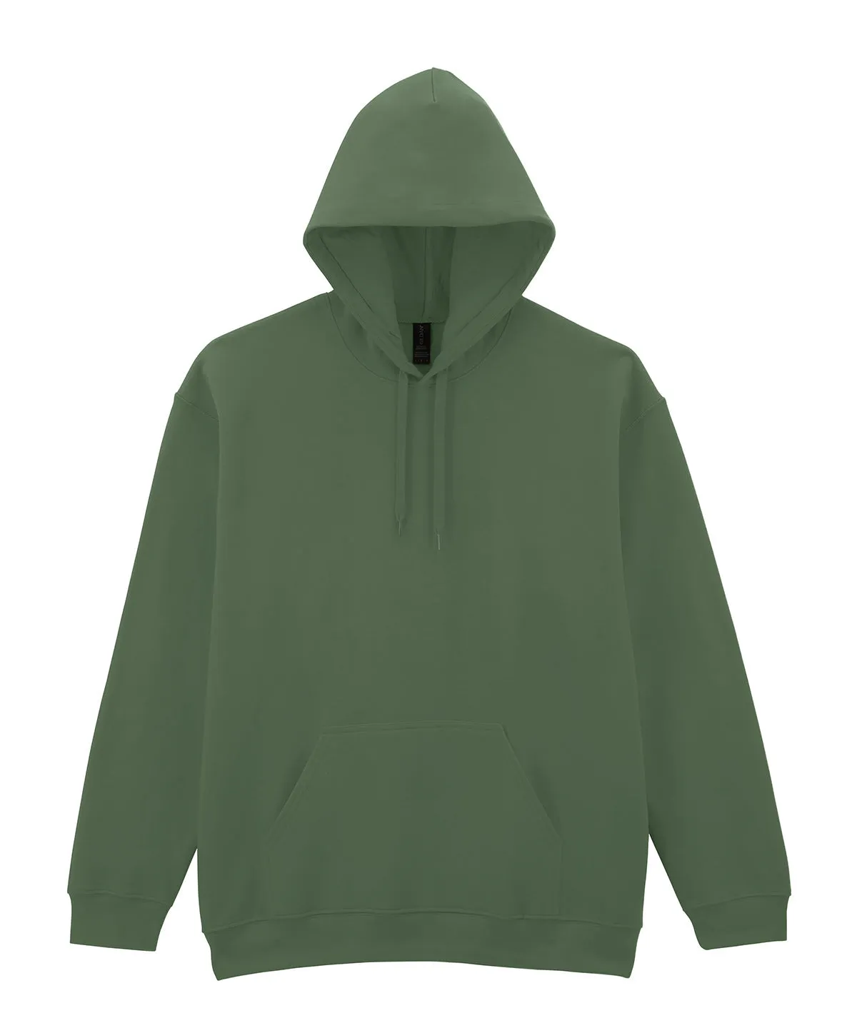 Softstyle midweight fleece adult hoodie | Military Green