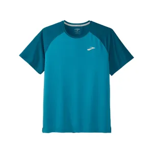 T-Shirt Brooks Atmosphere 2.0 Short Sleeve Turquoise Blue