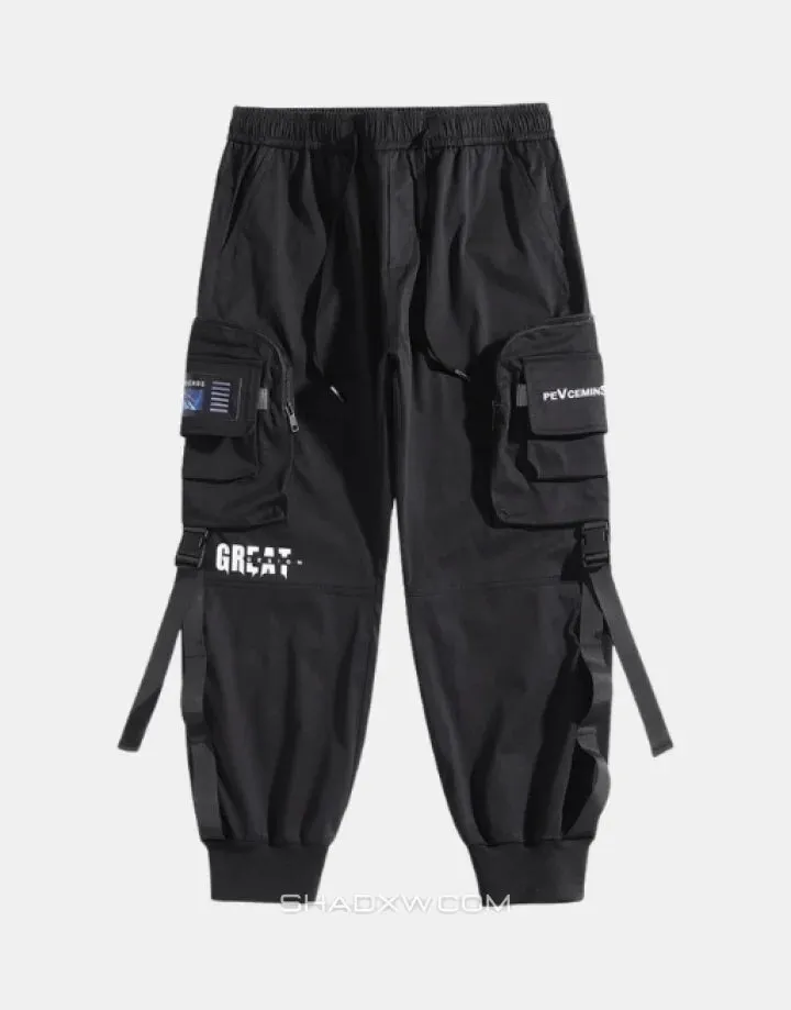 Techwear Cropped Pants