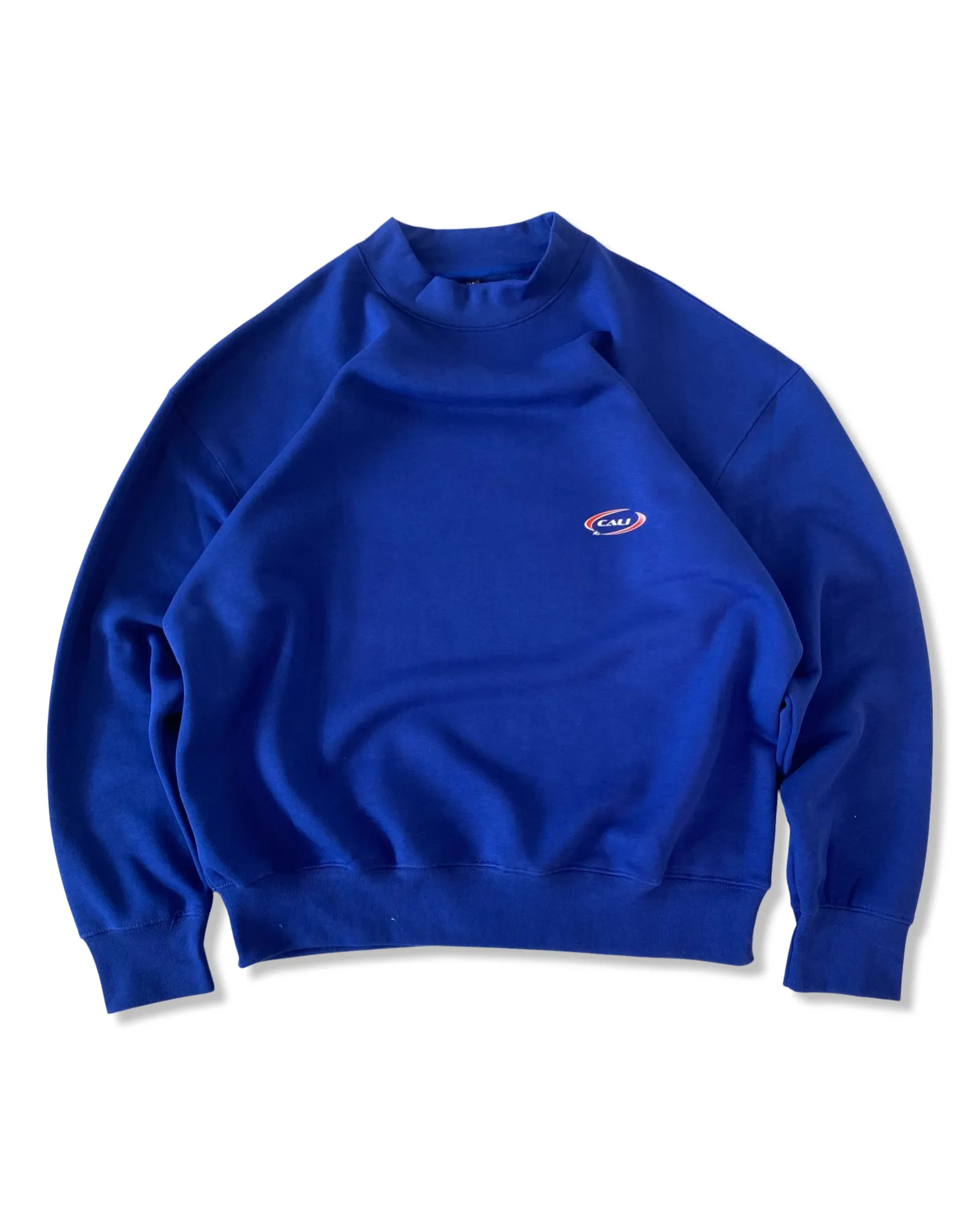 Track Sweatshirt- Cobalt