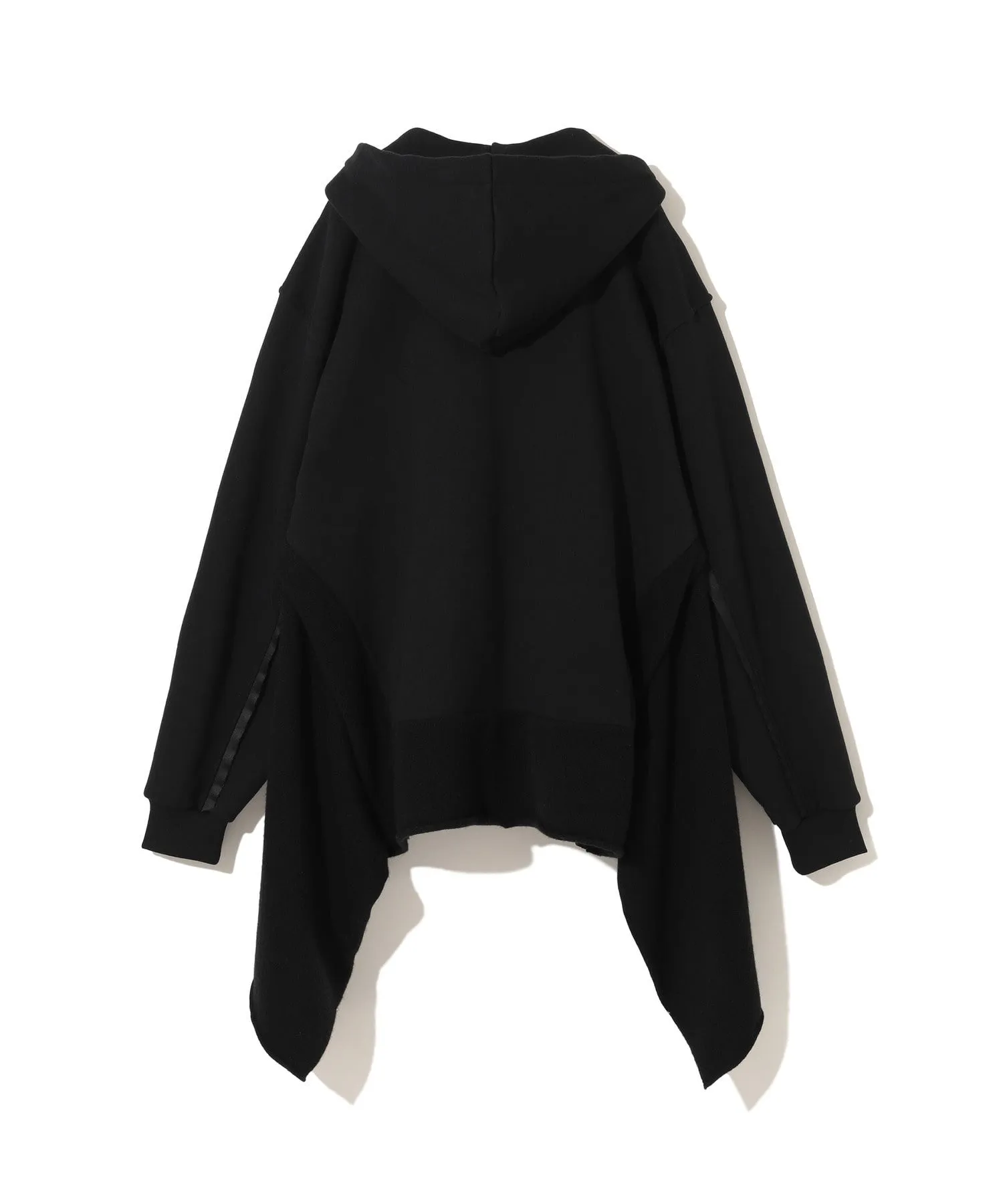 Undercover Black asymmetric Hoodie