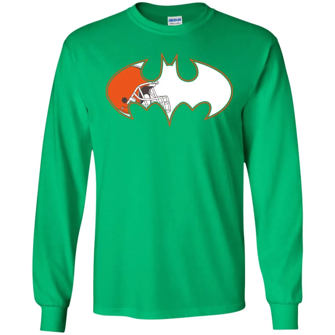 We Are The Cleveland Browns Batman Nfl Mashup Men Long Sleeve Shirt