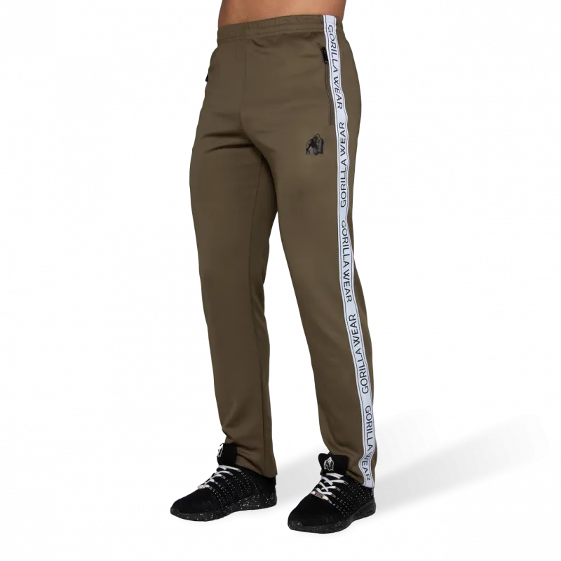 Wellington Track Pants - Olive Green