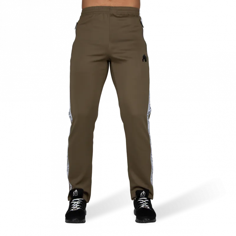 Wellington Track Pants - Olive Green