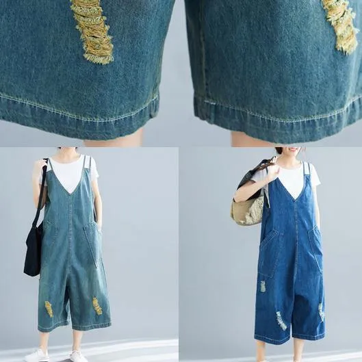 Women jumpsuit pants cotton clothes 18th Century navy pants