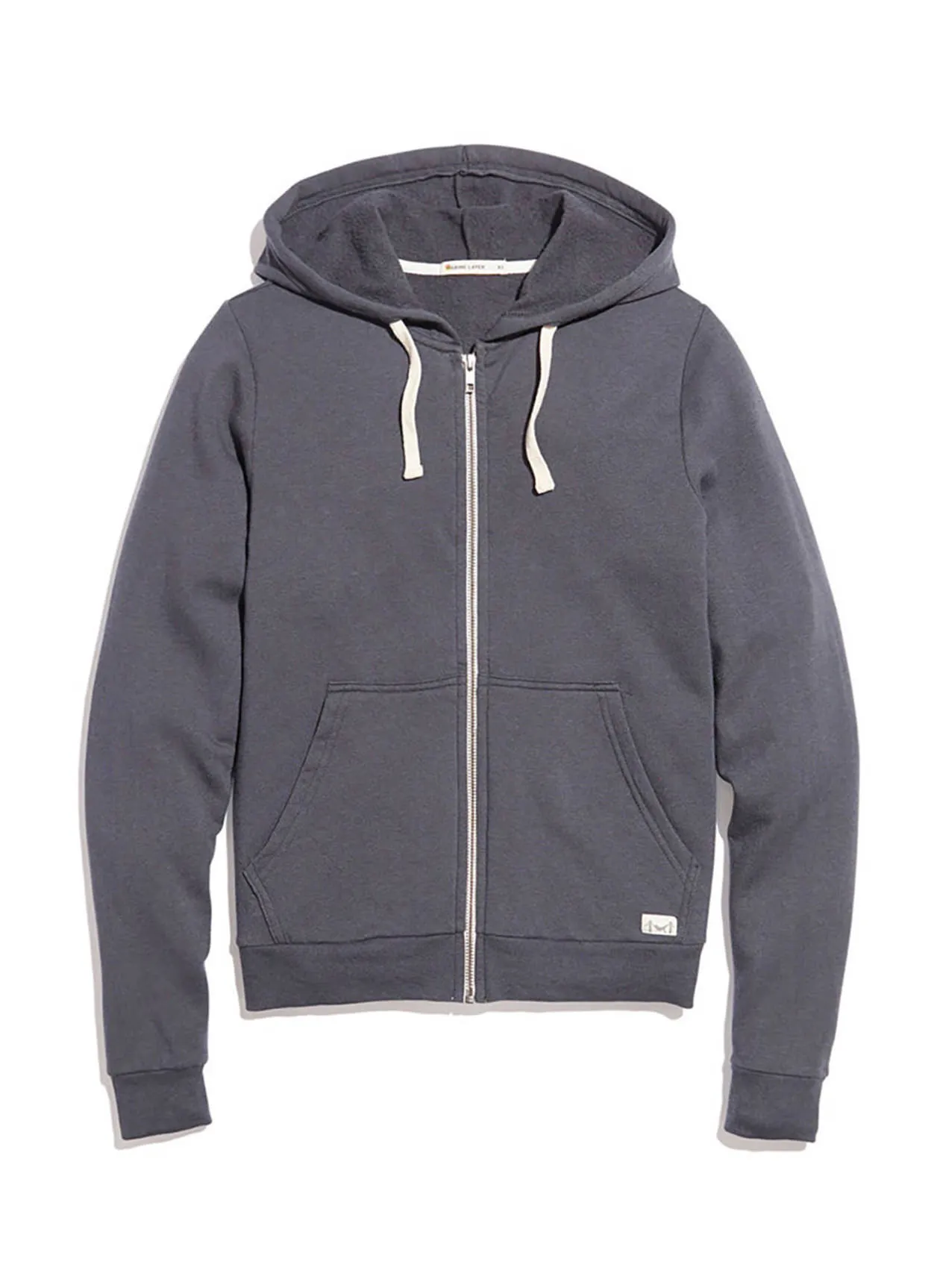 Women&#x27;s Marine Layer Asphalt Grey Afternoon Zip Hoodie WLHZR