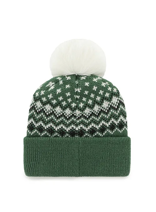 Women's '47 Brand Cuff Pom Elsa Milwaukee Bucks Knit Hat