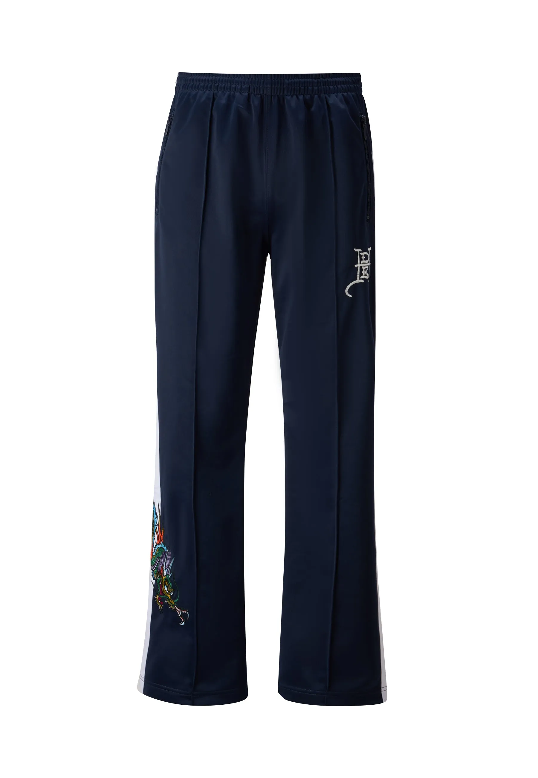 Womens Big Drag Tricot Tracksuit Joggers - Navy