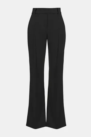 Women's Joseph Ribkoff | Scuba Crepe Flared Fashion Pant | Black