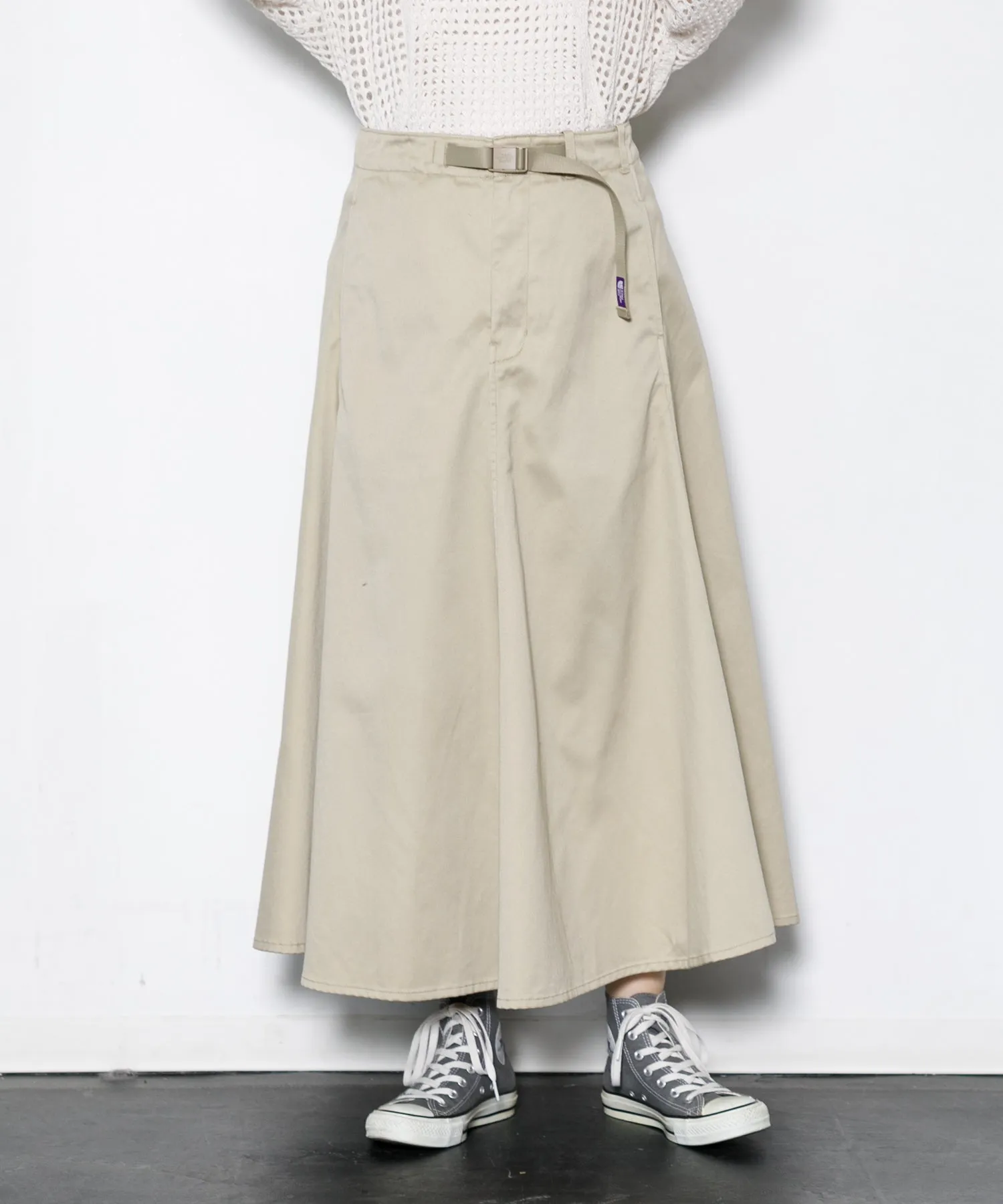 【WOMEN】THE NORTH FACE PURPLE LABEL Chino Flared Field Skirt