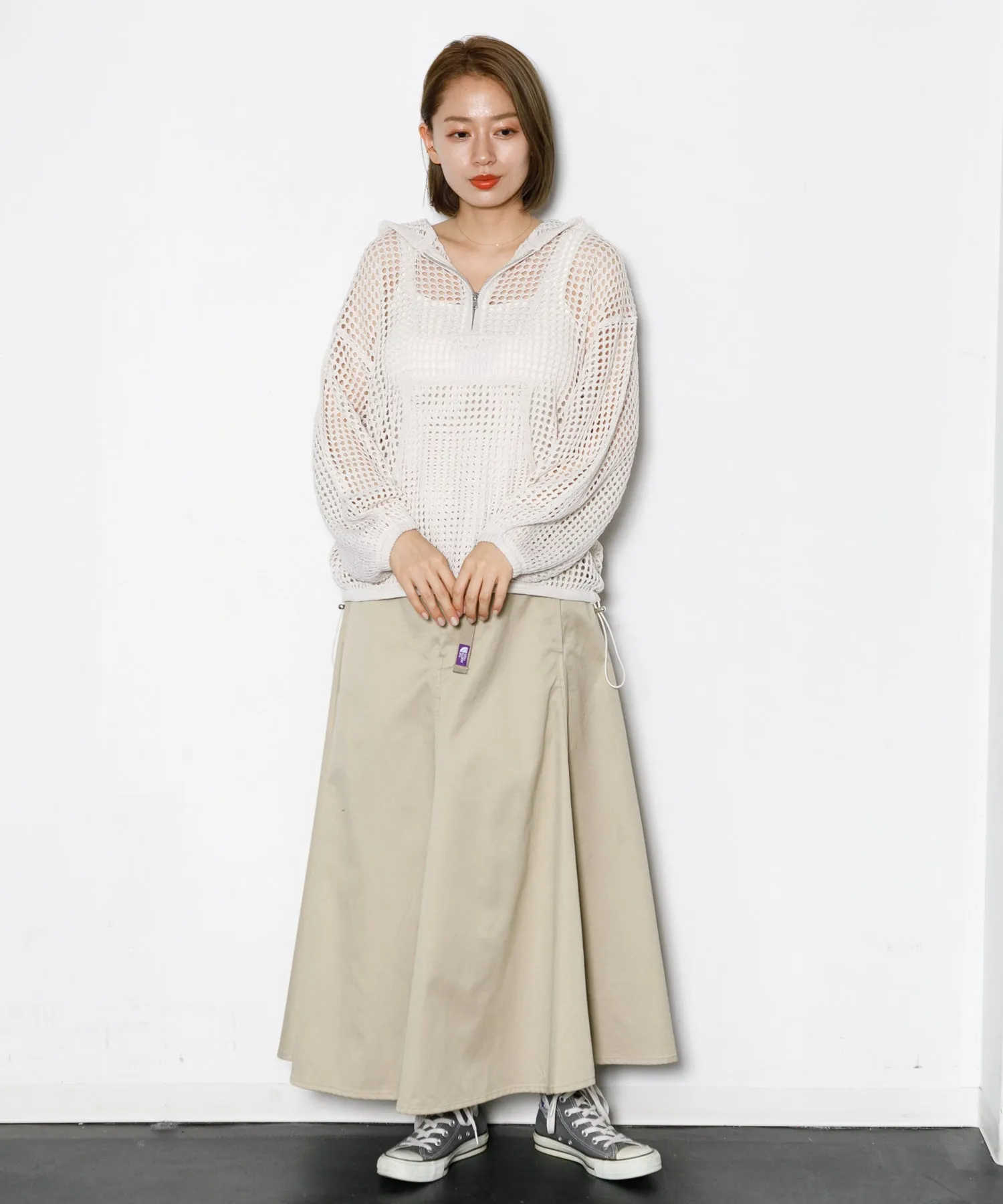 【WOMEN】THE NORTH FACE PURPLE LABEL Chino Flared Field Skirt